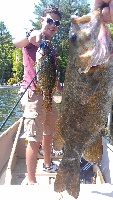 Smallies, Jigs and a Big Toe Fishing Report