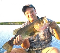 Big bass at the Madbury Res. Fishing Report