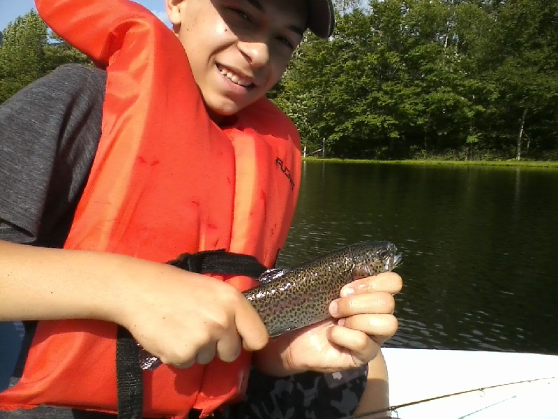 Shadow Lake Rainbows near Easton