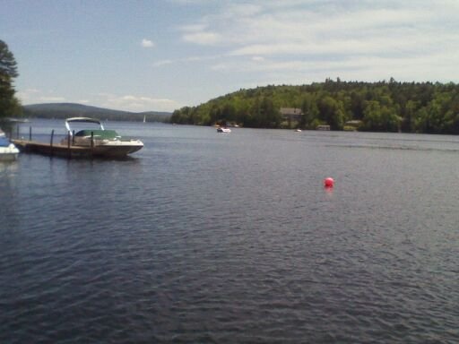 Good view of part of Lake Sunapee near Newport