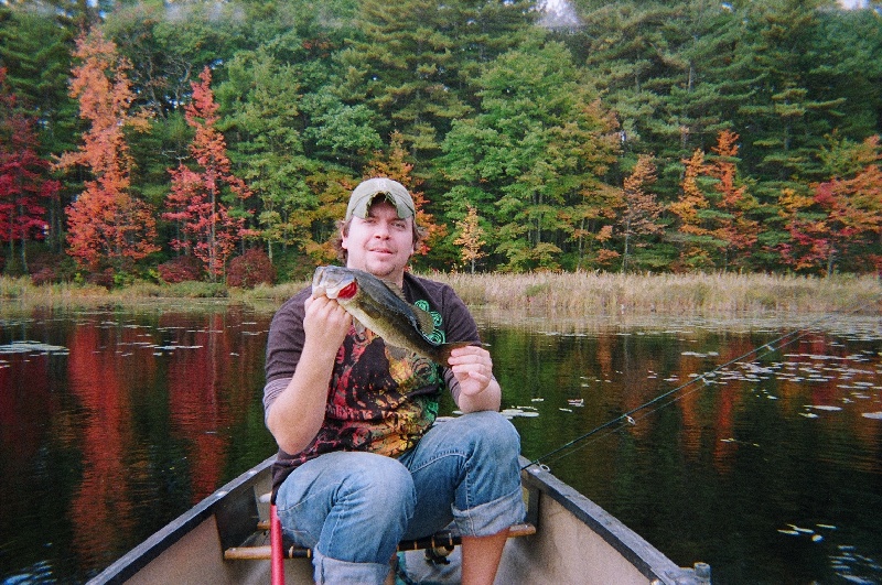 Bass Feeding Frenzy near Allenstown