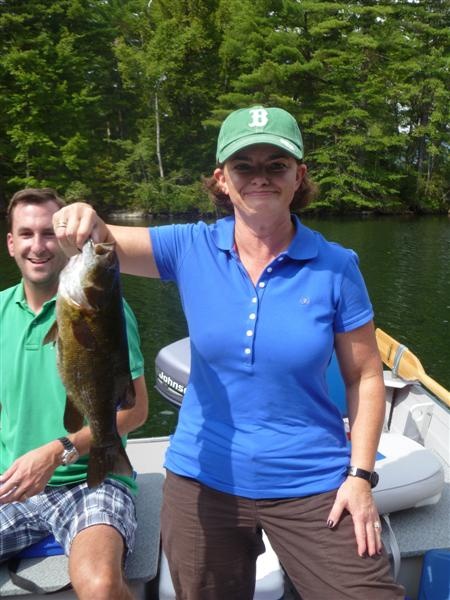 Smallmouth and a nice Largemouth near Holderness