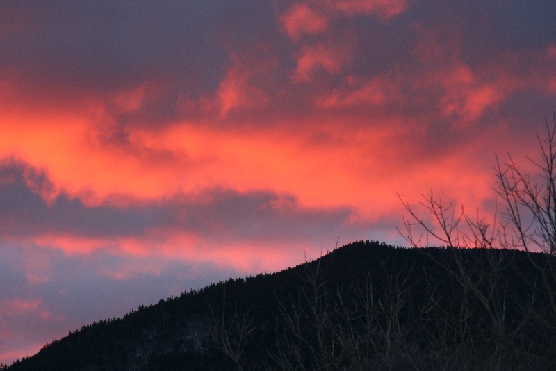 Sunset in Colebrook