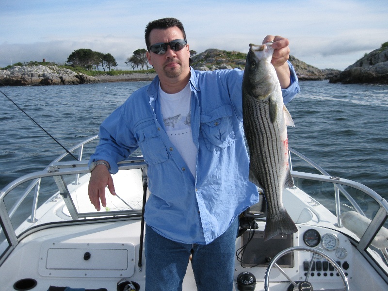 My Striper off Marblehead