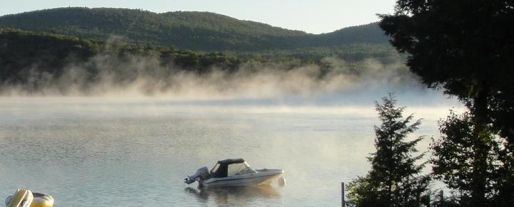 Merrymeeting Lake, New Durham, NH near New Durham