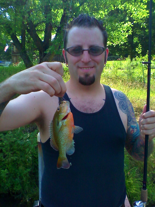 Fishing near Northfield in Merrimack County, New Hampshire - NH