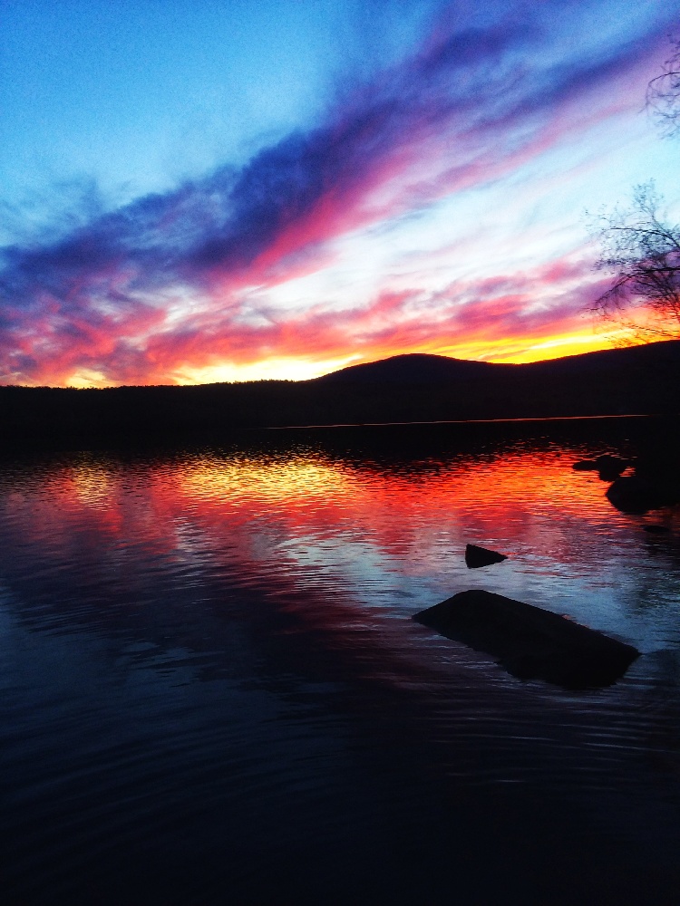 Goose Pond Sunset near Hanover