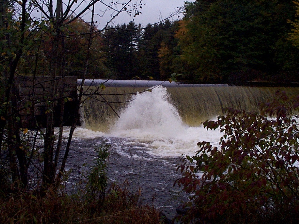 salmon falls river near Milton