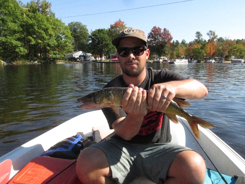 Giant Pickerel near Ossipee